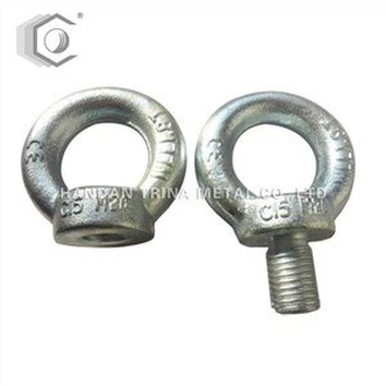 DIN580 Eye Bolt Lifting Anneau Lock