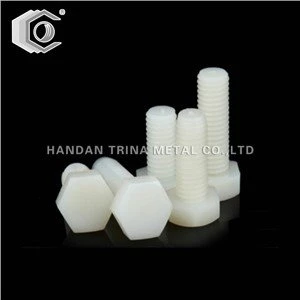 Boulon hexagonal en plastique DIN933