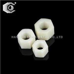 Écrou hexagonal en nylon en plastique DIN934