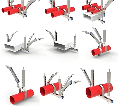Quels sont les composants des supports sismiques ?